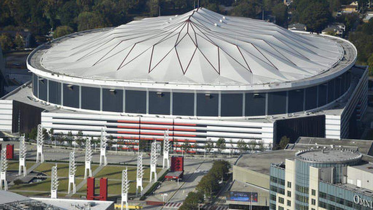 The Georgia Dome in Atlanta was imploded Monday, but when the Weather Channel readied for the big shot, something tragic happened.