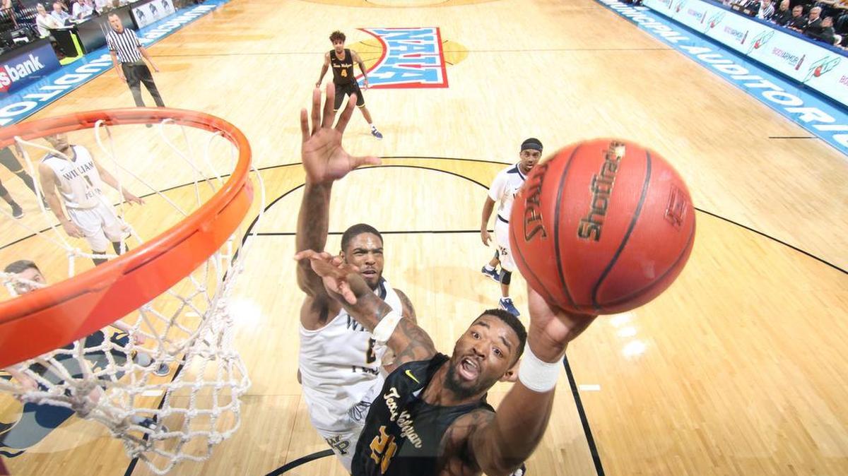 Texas Wesleyan basketball standout Najeal Young is drawing the interest of NFL teams, including the Kansas City Chiefs.