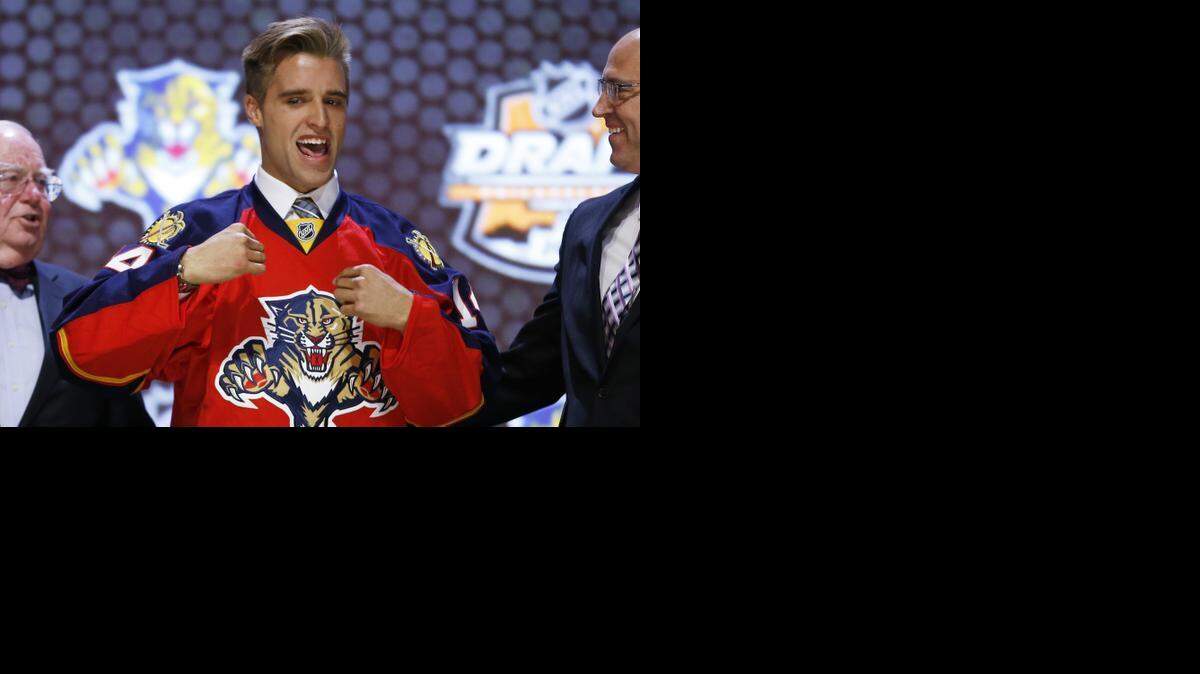 
Aaron Ekblad was the top overall draft pick by the Florida Panthers in June and he leads all rookie defensemen with 31 points. Ekblad and the Panthers visit the Dallas Stars on Friday.


