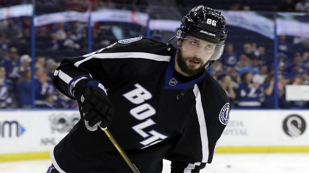 Tampa Bay Lightning right wing Nikita Kucherov was selected one of the NHL’s “Three Stars” after recording 22 points (12 goals, 10 assists) in March. The Lightning plays host to the Dallas Stars on Sunday (5 p.m., FSSW Plus).