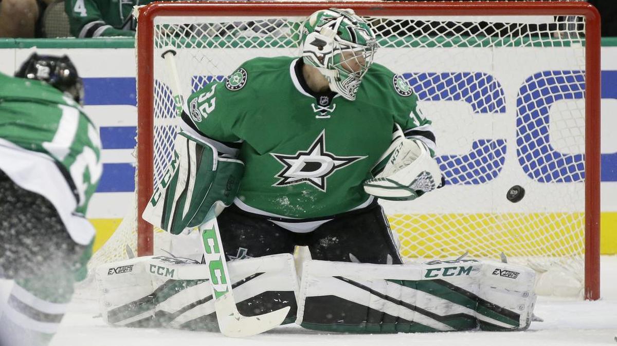Goalie Kari Lehtonen and the Dallas Stars visit the St. Louis Blues at 7 p.m. Saturday on FSSW Plus. Lehtonen started all seven games of last season’s second-round playoff series against St. Louis.