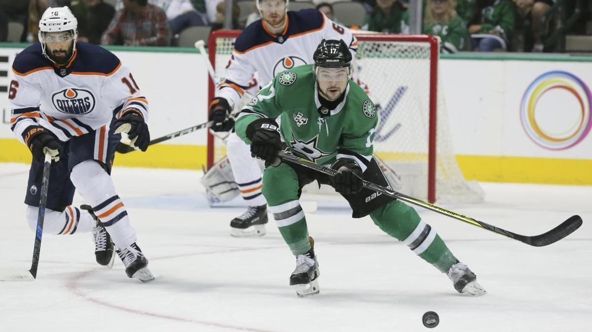 Dallas Stars center Devin Shore has been a playmaker so far this season.