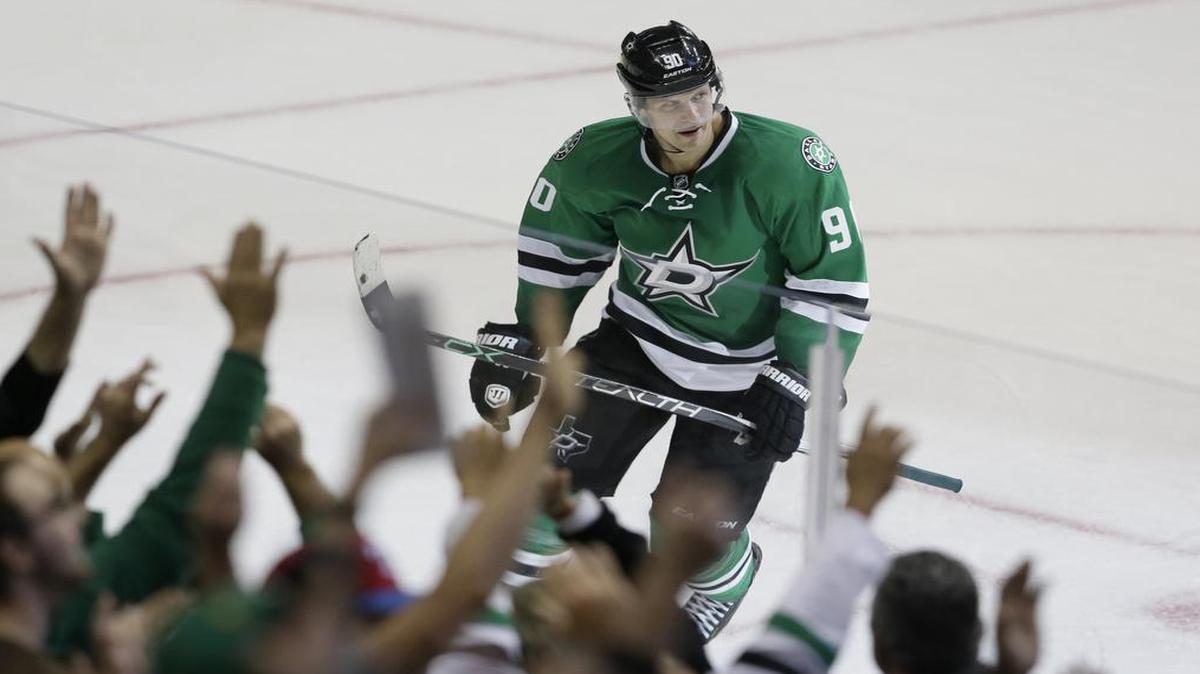 
Jason Spezza scored his sixth career hat trick, and first with the Stars, in Tuesday’s win against Edmonton.

