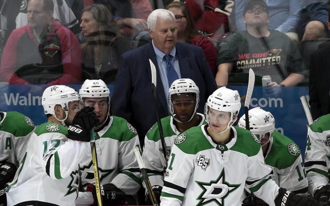 Coach Ken Hitchcock is making his second stint with the Dallas Stars. He won a Stanley Cup during his first run in Dallas.