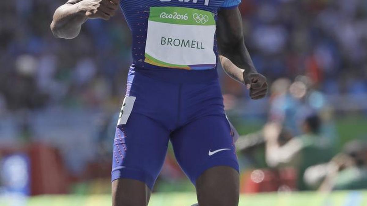 Former Baylor sprinter Trayvon Bromell qualified for the 100 final, but finished eighth in a race that featured Usain Bolt.