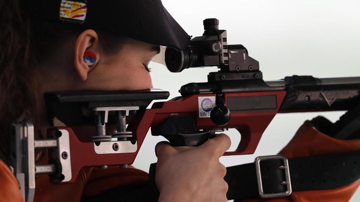 Sarah Scherer finished 33rd out of 40 athletes in Thursday’s 50-meter rifle three-position competition. The former TCU student was also an Olympian in 2012.