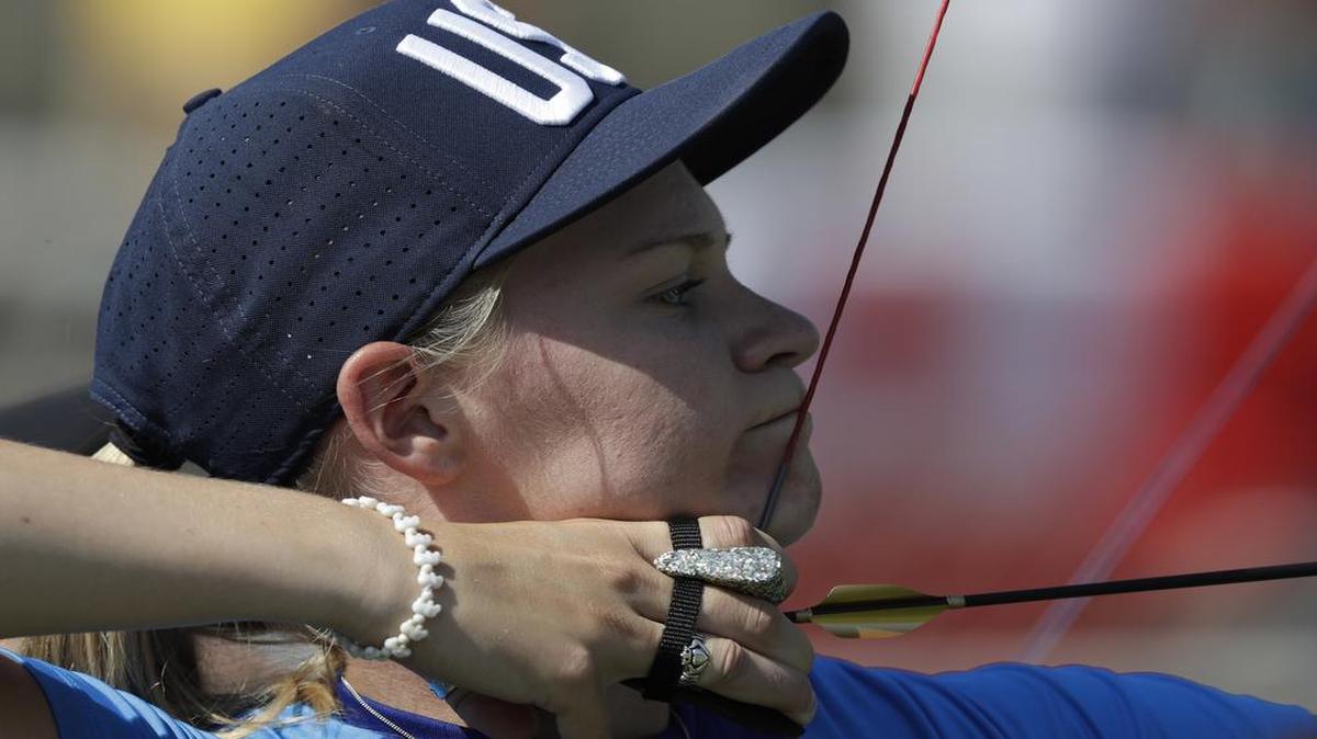 Texan Mackenzie Brown is a one-woman team in archery for the United States.