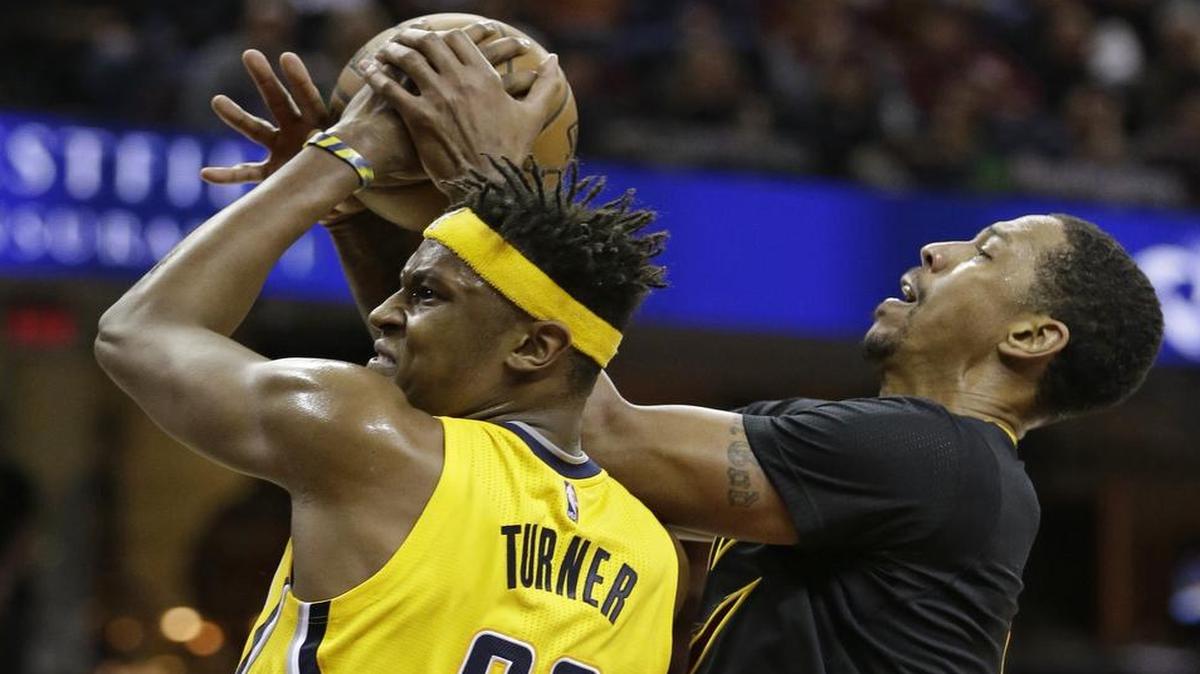 Indiana Pacers forward and former Euless Trinity and Texas standout Myles Turner, left, will play in Friday’s Rising Stars Challenge in New Orleans. The game, part of this weekend’s All-Star events, pits 10 first- and second-year NBA players from the United States against 10 first- and second-year NBA players from around the world. TNT has the coverage starting at 8 p.m.