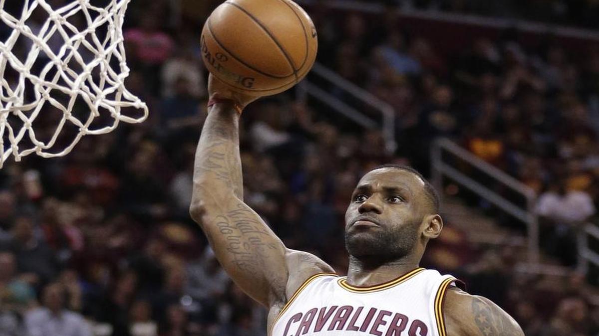 Cleveland Cavalier star LeBron James and the NBA returns from the All-Star Game break in the first game of a TNT doubleheader on Thursday night. Cleveland takes on Chicago at 7 p.m., and San Antonio plays the Los Angeles Clippers in the second game at 9:30.