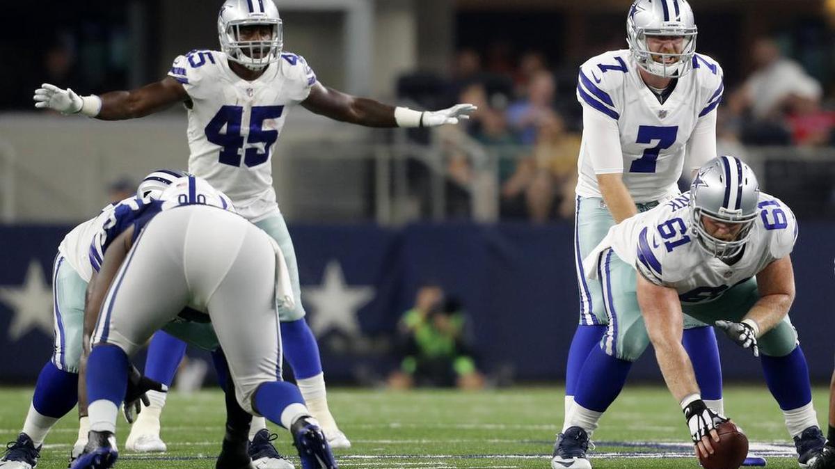 Cooper Rush (7) has now strung together two impressive preseason games as an undrafted rookie.