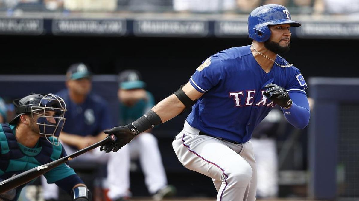 Nomar Mazara’s solid spring has turned into a blistering start to the season. The Texas Rangers outfielder is hitting .583 (7 of 12) through three games, second in the major leagues. Texas tries to rebound from an 0-3 start with Friday’s 7:05 p.m. home game against the Oakland Athletics on FSSW.