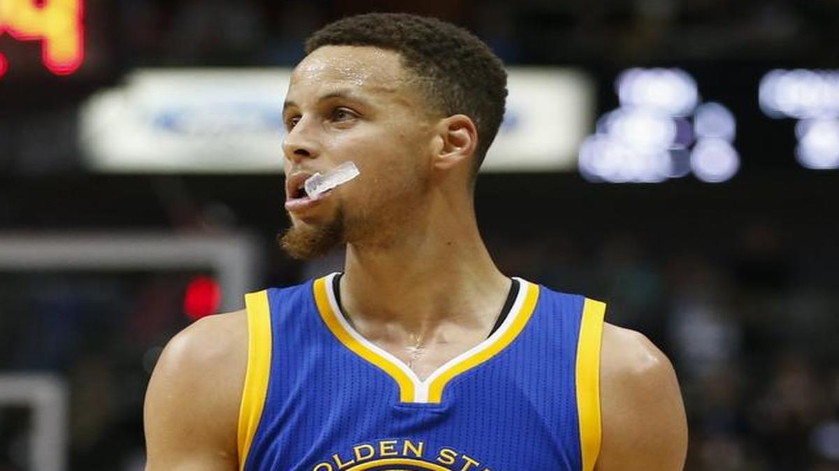 Golden State Warriors guard Stephen Curry will lead his team into San Antonio for a 6 p.m. telecast Sunday on NBA TV. The Warriors went into Saturday’s game still with a chance at the NBA wins record.