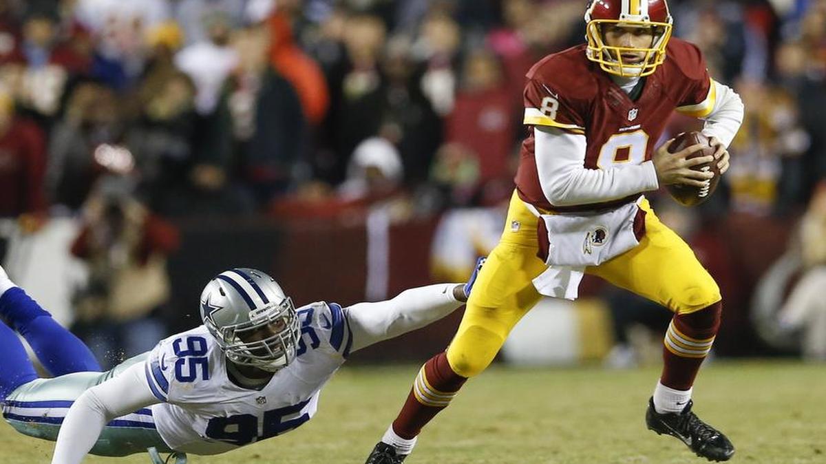 Washington Redskins quarterback Kirk Cousins didn’t escape from a late Dallas Cowboys rally on Monday night. The Redskins try to stay at least tied for the NFC East lead at noon Sunday (KDFW/4) when they face the Chicago Bears. The Cowboys follow against Green Bay in the Fox doubleheader.