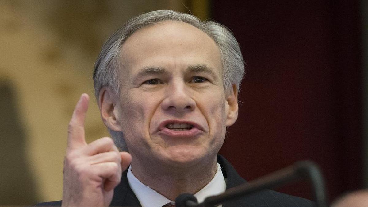 Texas Gov. Greg Abbott, delivering his State of the State address on Jan. 31, has warned the NFL “to govern football, not politics.”