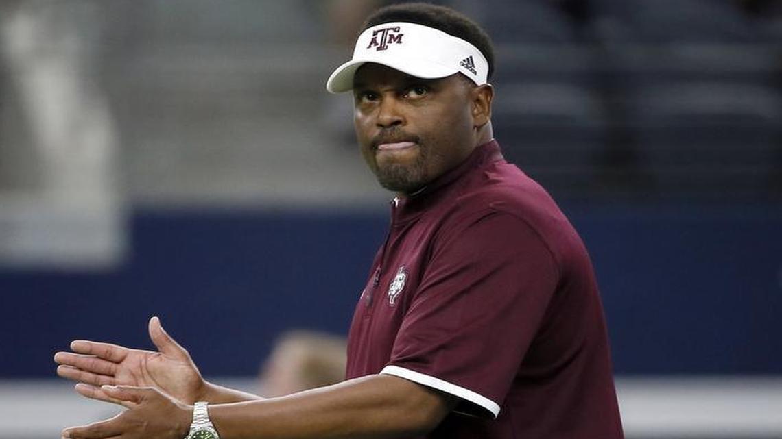 
Success at Texas A&M has landed coach Kevin Sumlin on USC’s radar.
