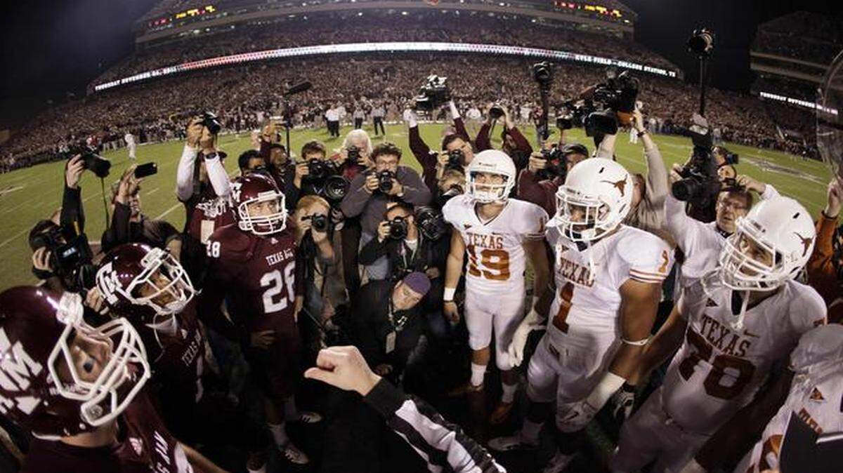 
Texas and Texas A&M have not played since their game in 2011 in College Station.
