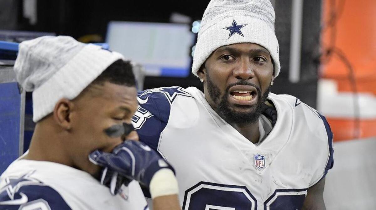 Dez Bryant, right, Terrance Williams and the Cowboys’ passing game are struggling this season.