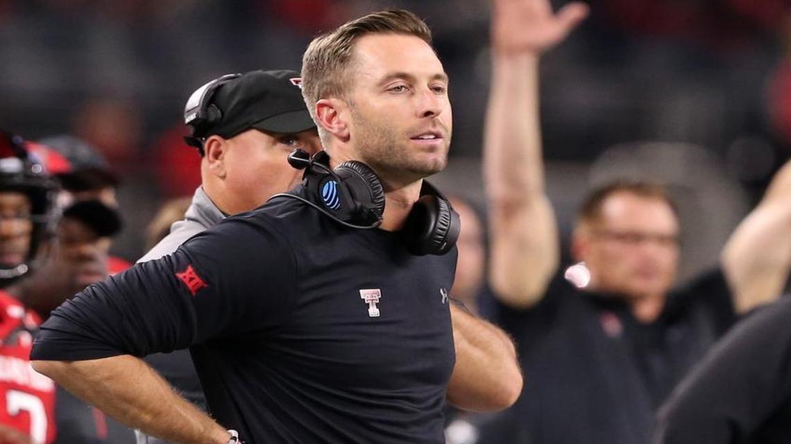 Kliff Kingsbury is 35-38 as the head coach at Texas Tech. He is under contract through 2020.