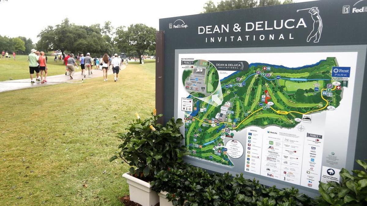 Dean & Deluca is expected to ends its sponsorship of the PGA golf tournament at Colonial Country Club.