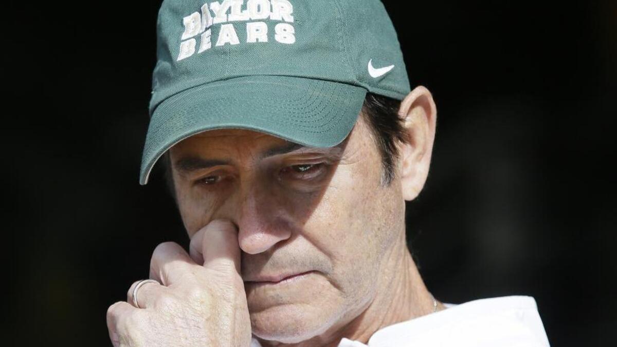 Former Baylor football coach Art Briles was fired by the school in May of 2016. He has accepted a job to be the new head football coach at Mt. Vernon High School in Mt. Vernon, Texas.