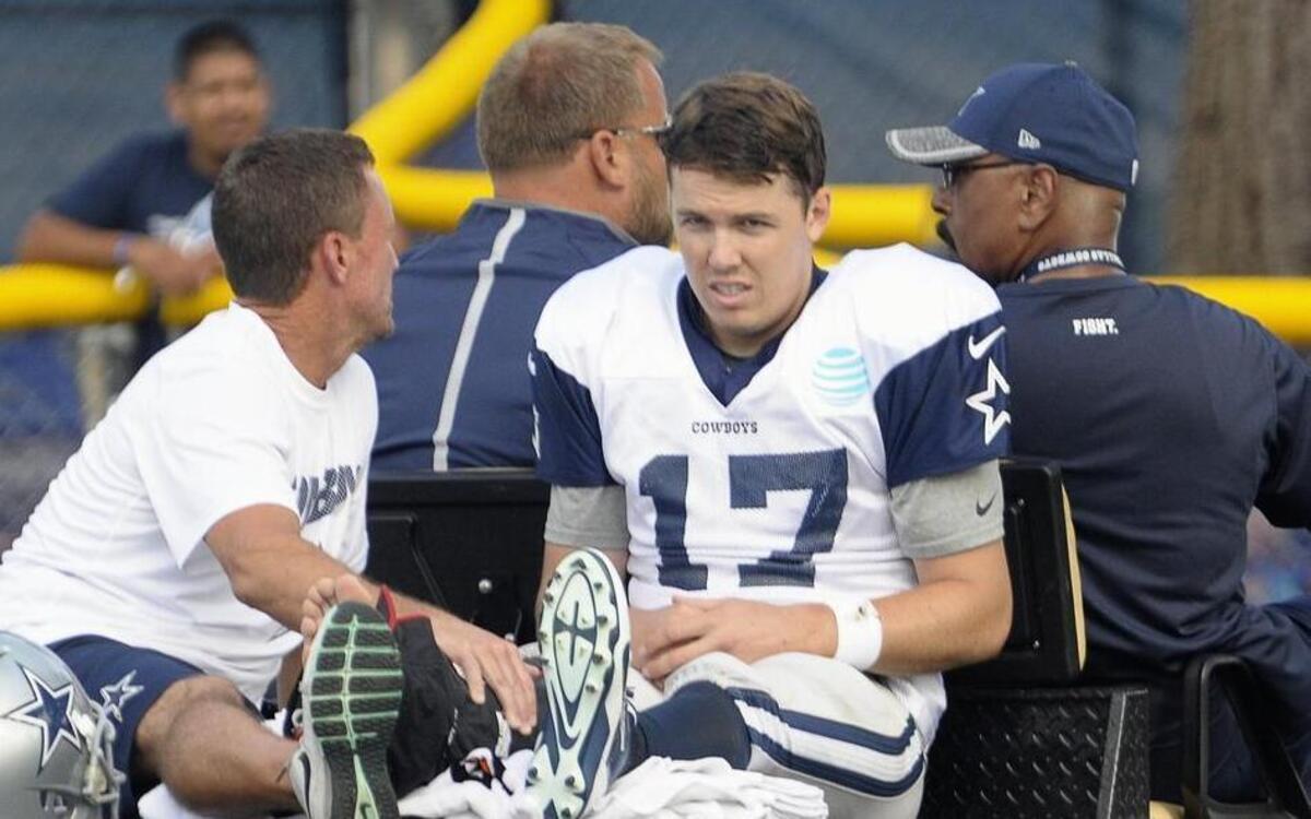 When Kellen Moore broke his lower right leg in practice on Tuesday, it was another in a long list of backup quarterback woes for the Dallas Cowboys.