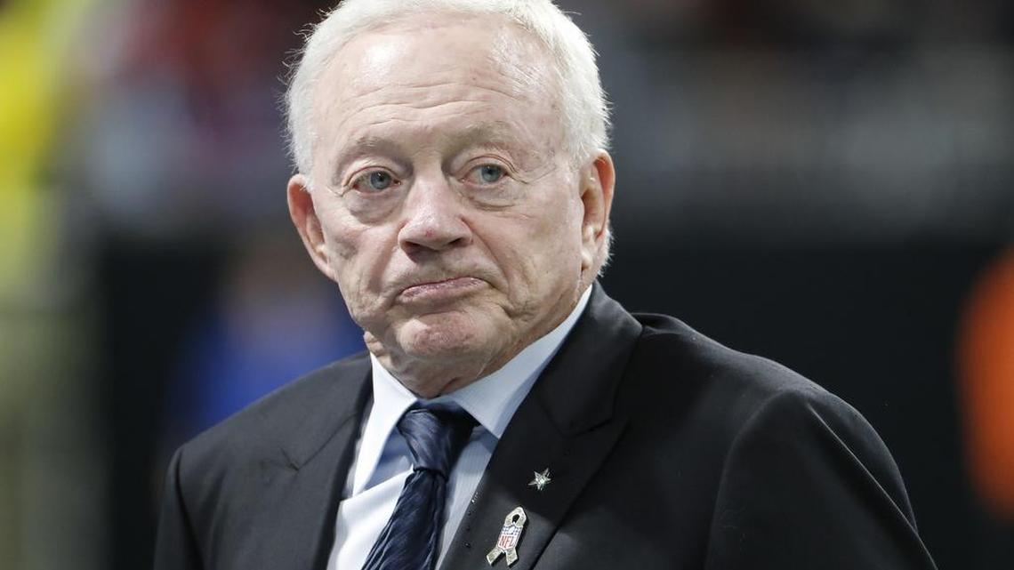 Jerry Jones said he believes in coach Jason Garrett and his coordinators and hopes they all come back for 2018.