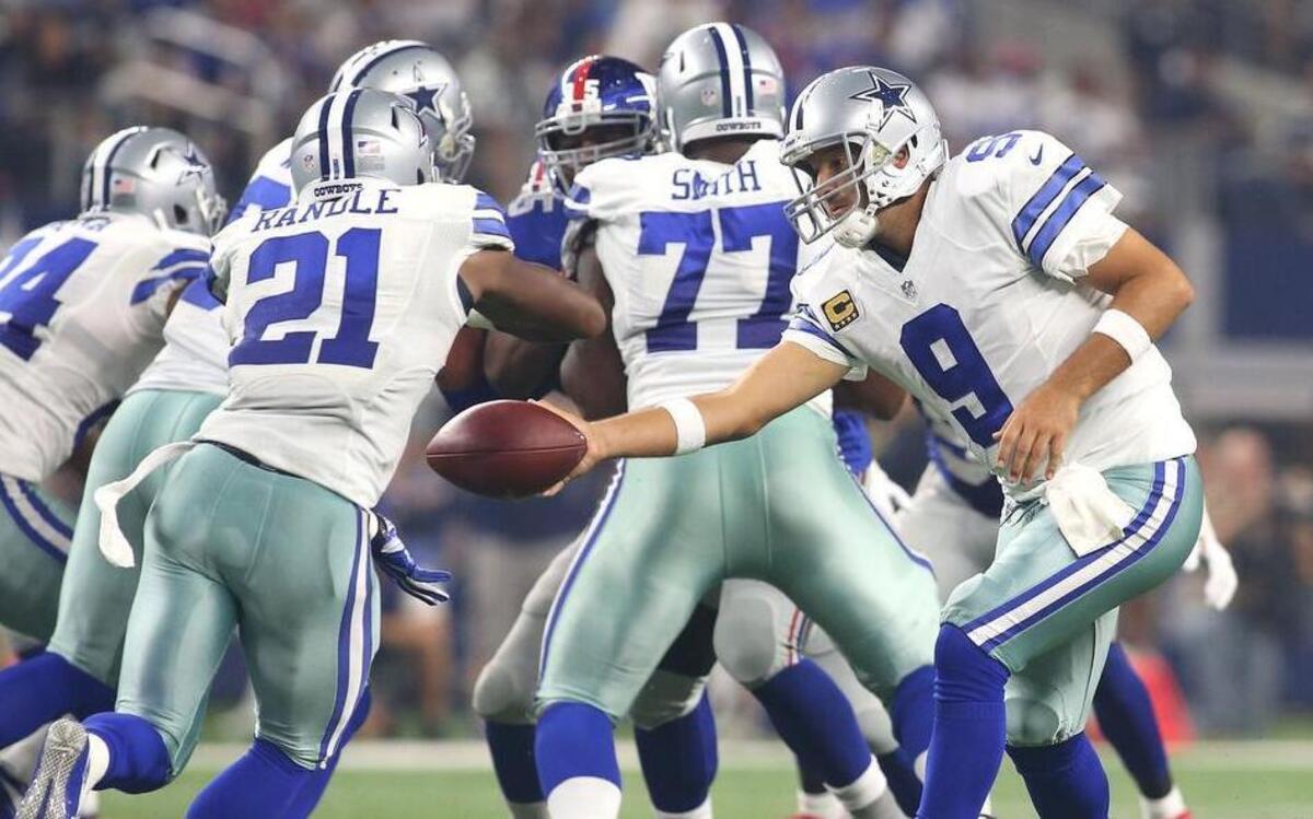 
Tony Romo and Joseph Randle are two of the Cowboys’ new “Triplets.”
