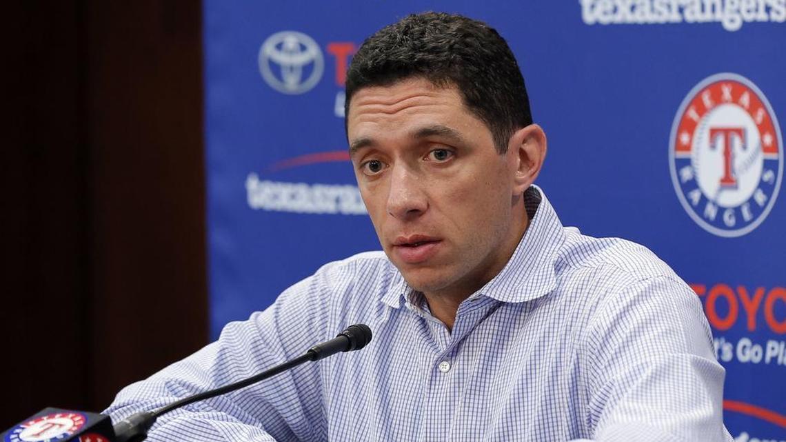Texas Rangers general manager Jon Daniels has one year remaining on his contract.