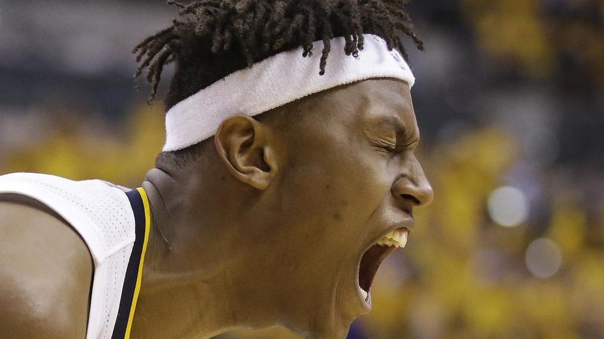 Rookie Myles Turner, former Euless Trinity and Texas standout, and the Indiana Pacers face the Toronto Raptors at 7 p.m. Sunday on TNT. It’s Game 7 of the first-round NBA playoff series. )