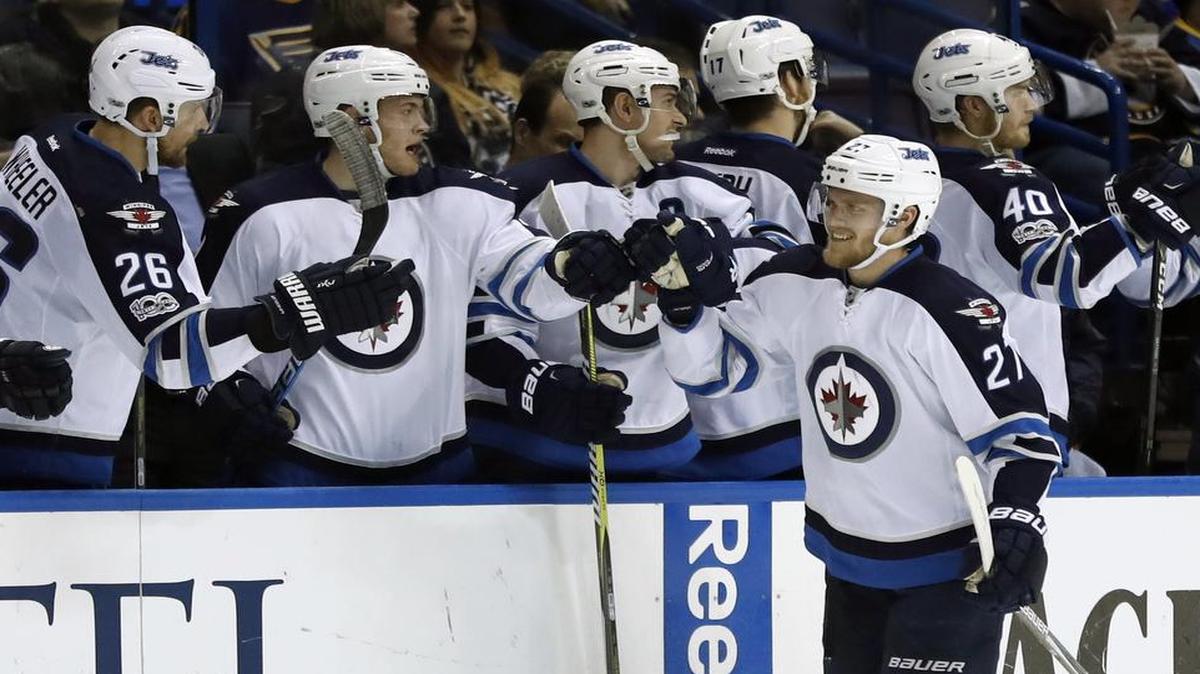 The Winnipeg Jets and Nikolaj Ehlers, right, visit the Dallas Stars on Thursday at American Airlines Center. The game will be televised at 7:30 p.m. on Fox Sports Southwest.