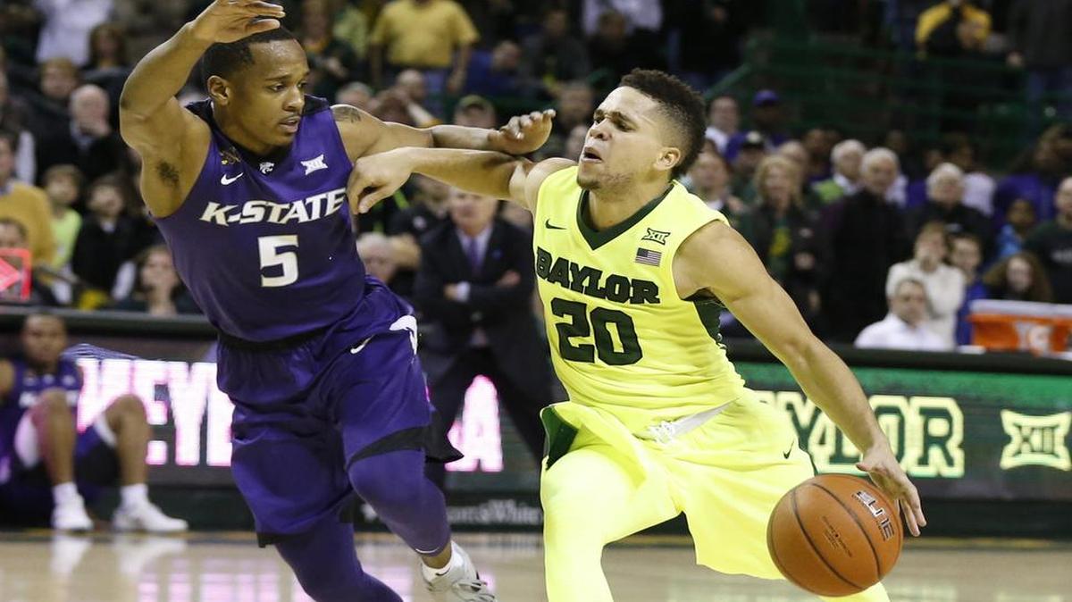 Baylor guard Manu Lecomte, right, and the Bears hope to snap a two-game losing streak Wednesday at Oklahoma State. The game tips off at 6 p.m. on ESPNU.