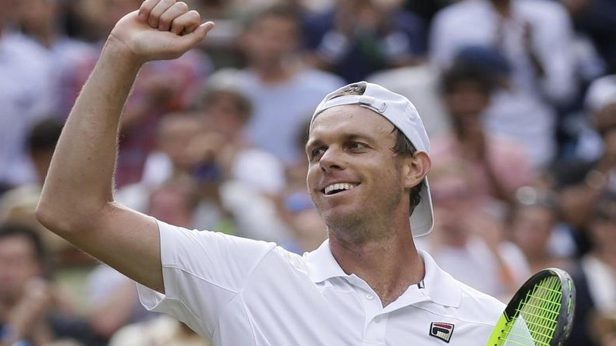 Sam Querrey, above, of the United States upset No. 1 seed Andy Murray on Wednesday in London in the men’s quarterfinals at Wimbledon. Querrey next takes on Marin Cilic on Friday in the semifinals. The match will be televised at 7 p.m. on ESPN. Roger Federer meets Tomas Berdych in the other semifinal match.