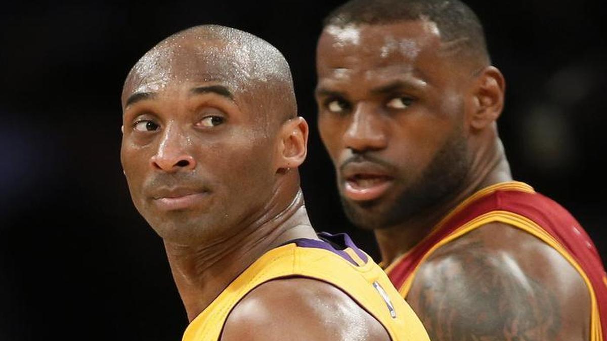 LeBron James, right, won’t be in any perceived shadow of Kobe Bryant as James leads the Cleveland Cavaliers into the playoffs. Cleveland opens its playoff run at 2 p.m. Sunday against the Detroit Pistons on ABC (WFAA/Channel 8). It may be LeBron’s turn to reclaim the NBA spotlight.